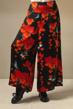 Outlet One Hundred Stars Acer Black Palazzo Pant