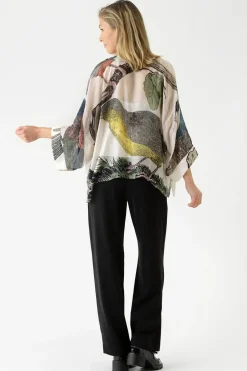 Hot One Hundred Stars Bird Stone Kimono