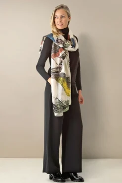 Sale One Hundred Stars Bird Stone Scarf