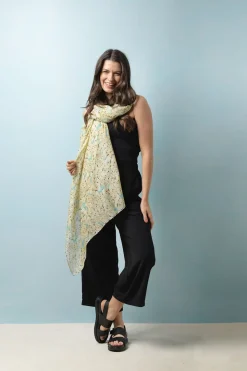 Clearance One Hundred Stars Blossom Scarf