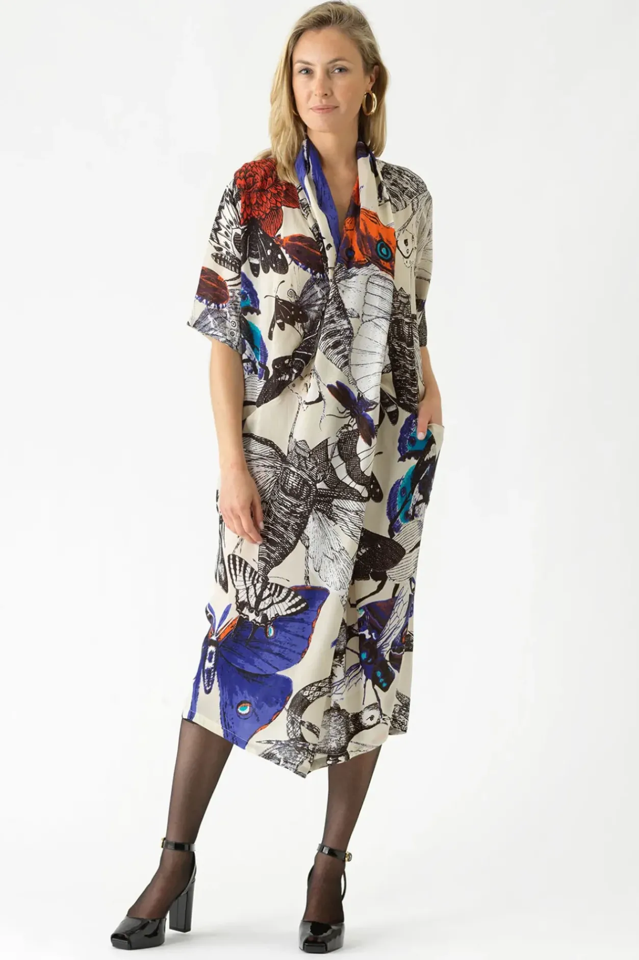 Best One Hundred Stars Butterflies Cobalt Rachel Dress