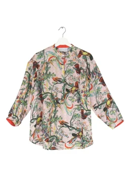 Discount One Hundred Stars Chinoiserie Pink Darcy Shirt