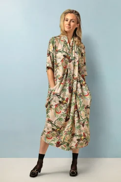 Best One Hundred Stars Chinoiserie Pink Rachel Dress