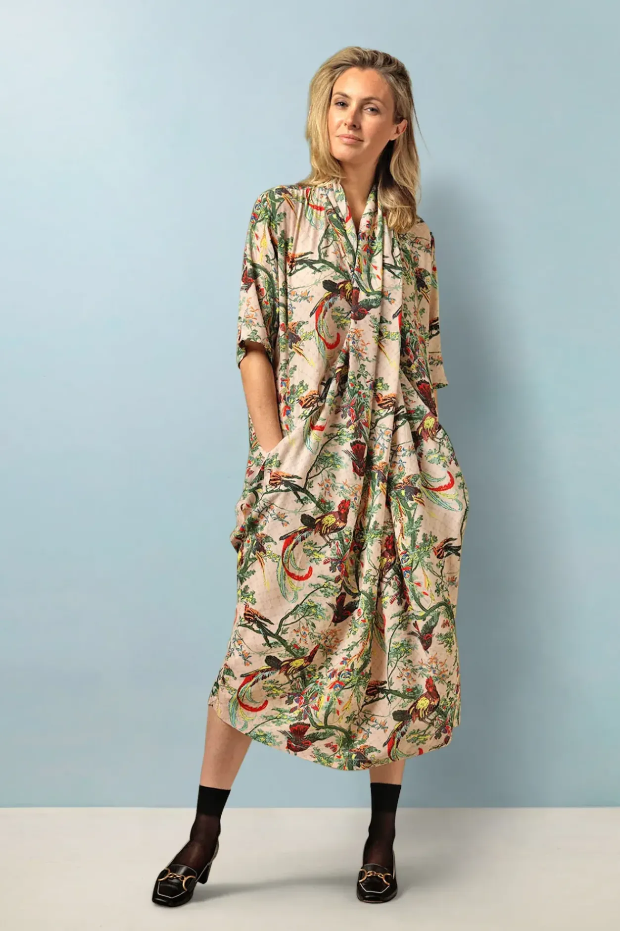 Best One Hundred Stars Chinoiserie Pink Rachel Dress