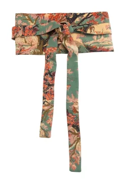 Clearance One Hundred Stars Country Toile Obi Belt