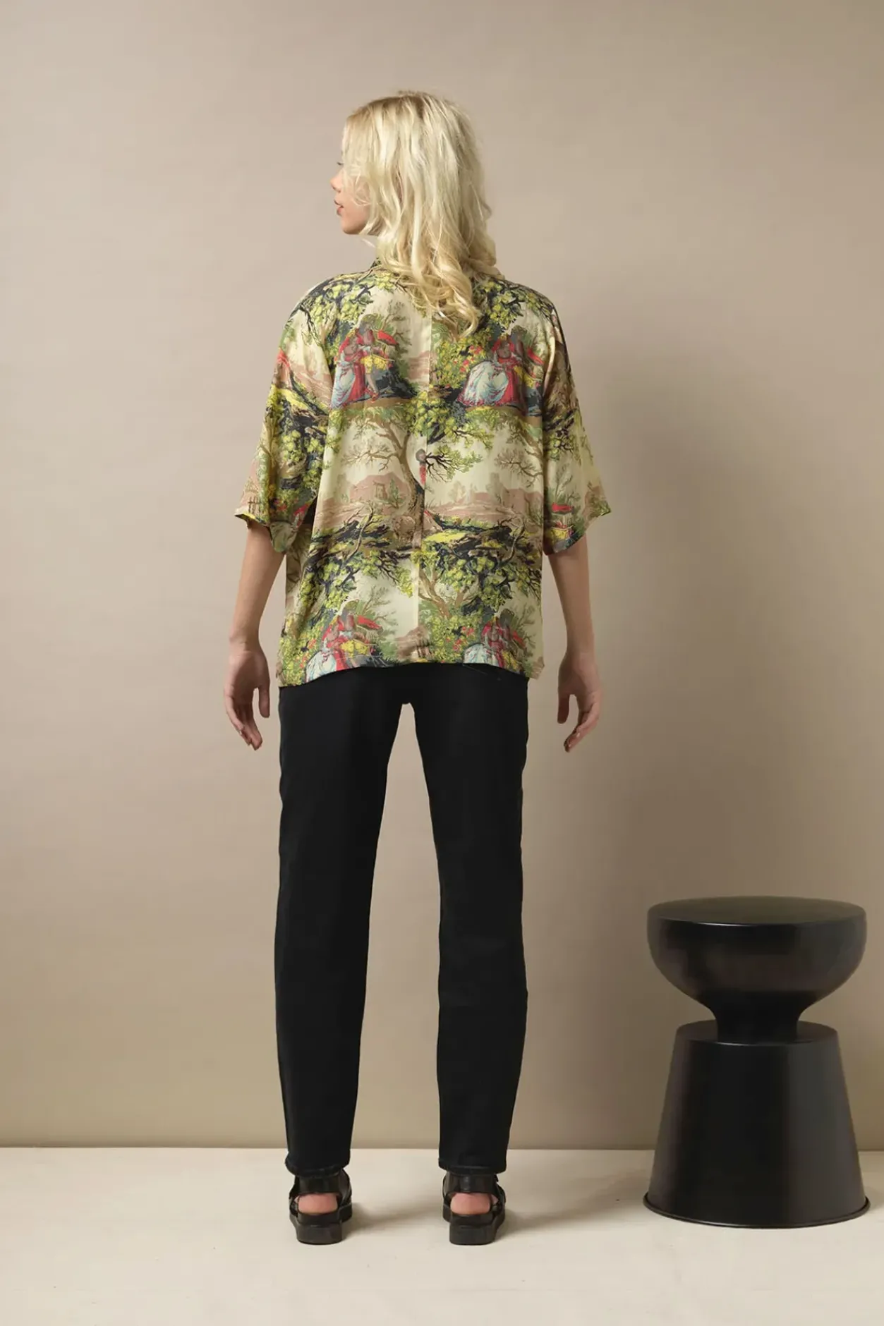 Hot One Hundred Stars Country Toile Rachel Top