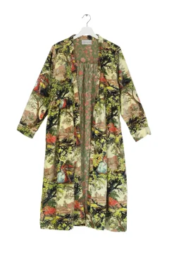 Online One Hundred Stars Country Toile Velvet Duster Coat