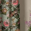 New One Hundred Stars Eccentric Bloooms Putty Linen Panel