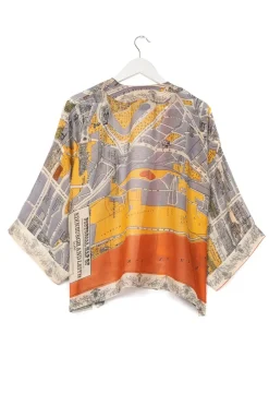 Discount One Hundred Stars Edinburgh & Leith Map Kimono