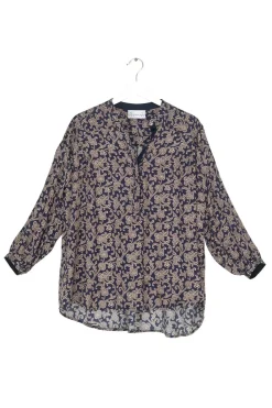 Sale One Hundred Stars Floral Paisley Blue Darcy Shirt
