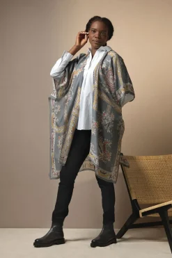 Online One Hundred Stars Handkerchief Grey Throwover