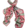 Discount One Hundred Stars Handkerchief Pink Scarf