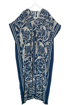 Clearance One Hundred Stars Jaipur Blue Margeux Kaftan