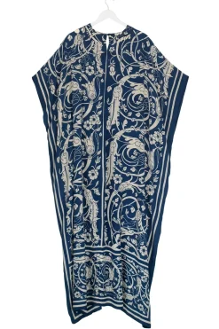 Clearance One Hundred Stars Jaipur Blue Margeux Kaftan
