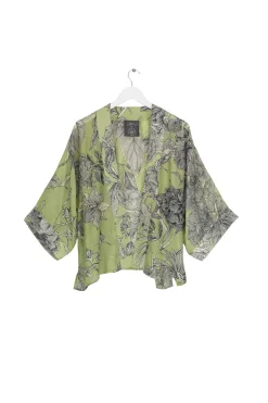 Discount One Hundred Stars Kew Etched Floral Fern Kimono