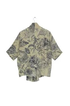 Hot One Hundred Stars Kew Etched Floral Stone Rachel Top