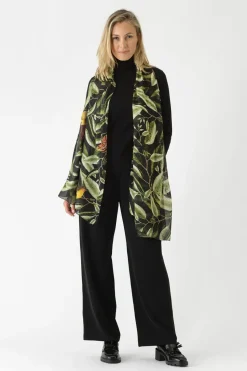 Clearance One Hundred Stars Kew Evergreen Black Scarf
