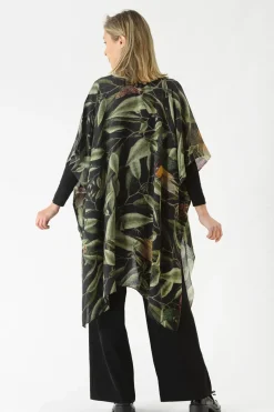 New One Hundred Stars Kew Evergreen Black Wool Throwover