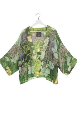 Discount One Hundred Stars Kew Hydrangea Lime Green Kimono