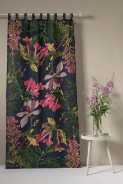 Best One Hundred Stars Kew Magnolia Blue Linen Panel