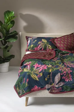 Hot One Hundred Stars Kew Magnolia Blue Pillow Shams