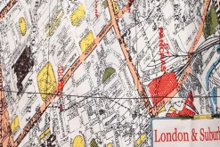 Discount One Hundred Stars London Map Scarf