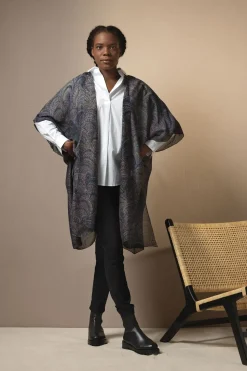 Sale One Hundred Stars Marbled Indigo Throwover
