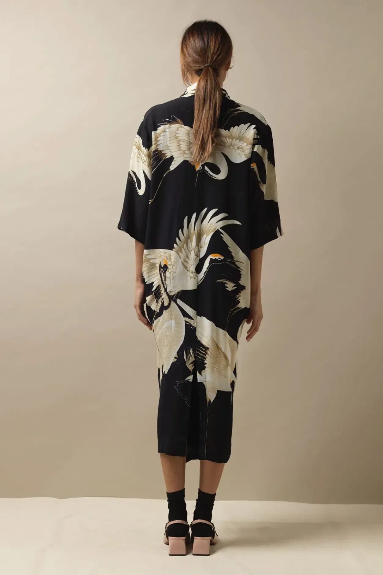 Sale One Hundred Stars Stork Black Rachel Dress
