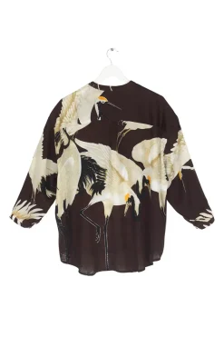 Clearance One Hundred Stars Stork Burgundy Darcy Shirt
