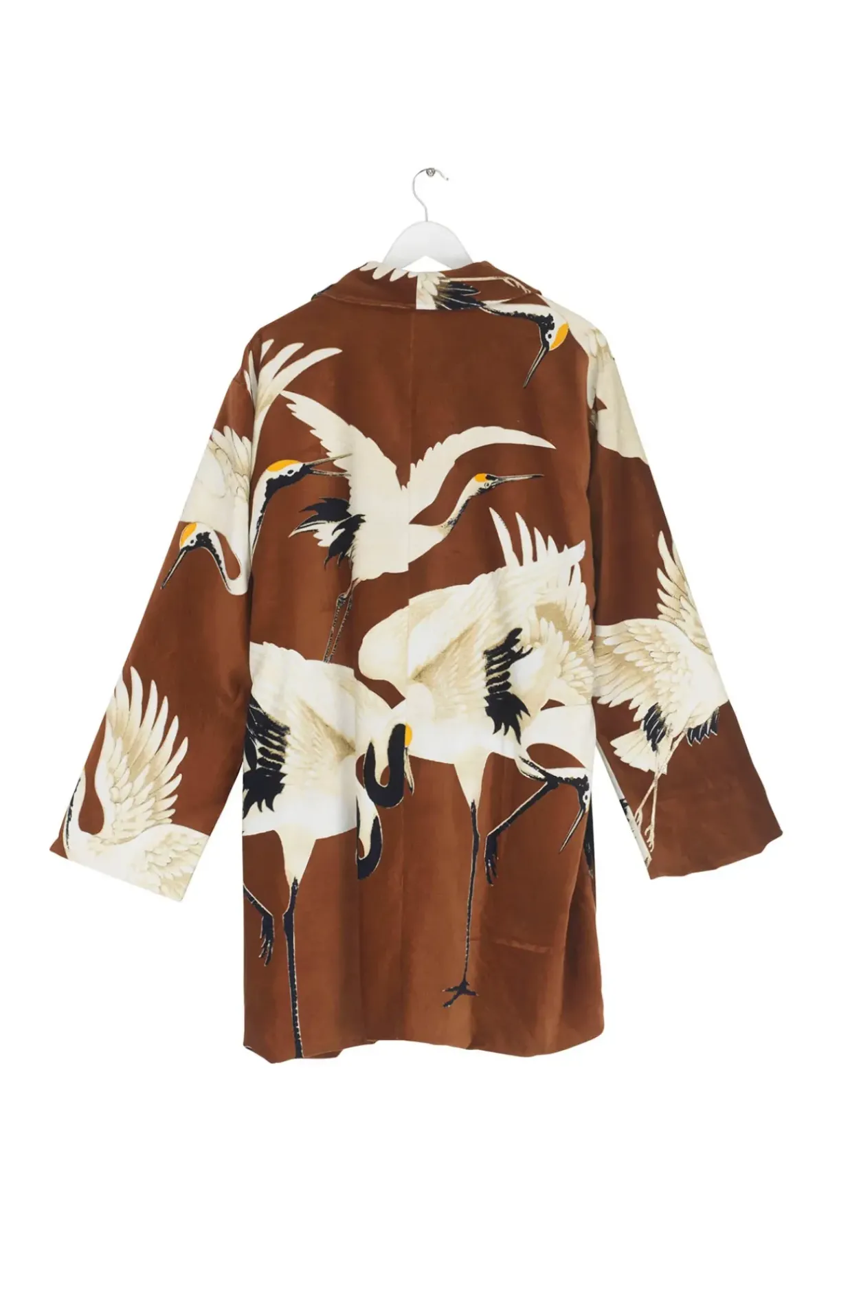 Hot One Hundred Stars Stork Cigar Velvet Boyfriend Jacket