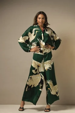 Online One Hundred Stars Stork Forest Palazzo Pant