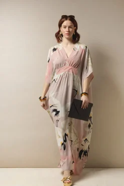 Best One Hundred Stars Stork Pink Margeux Kaftan