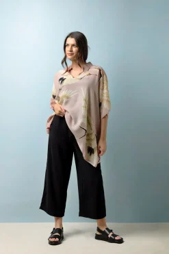Clearance One Hundred Stars Stork Pink Tunic Top