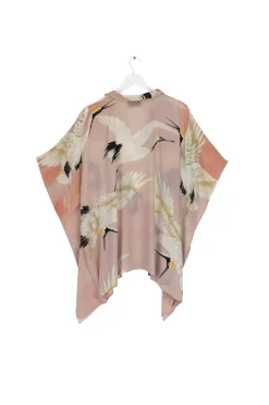Clearance One Hundred Stars Stork Pink Tunic Top