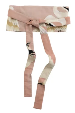 One Hundred Stars Stork Plaster Pink Obi Belt