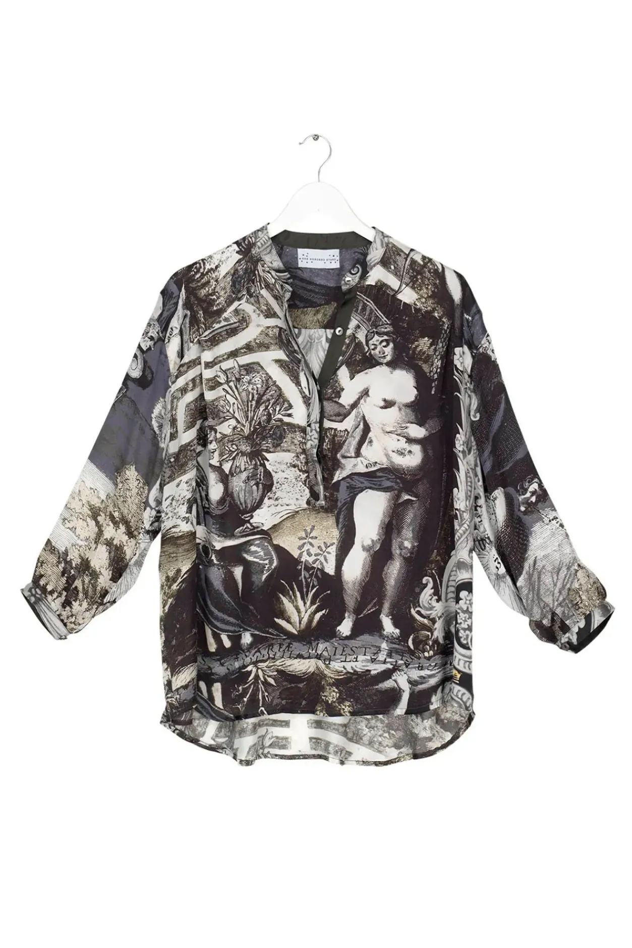 One Hundred Stars Sunburst Grey Darcy Shirt