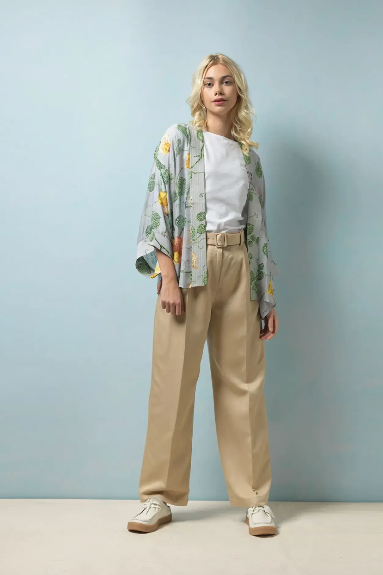 New One Hundred Stars Sweet Pea Kimono