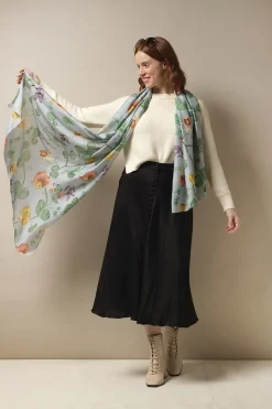 New One Hundred Stars Sweet Pea Scarf