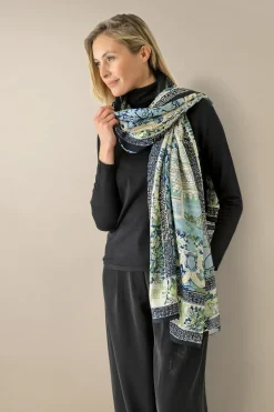 Discount One Hundred Stars Tapestry Sea Scarf