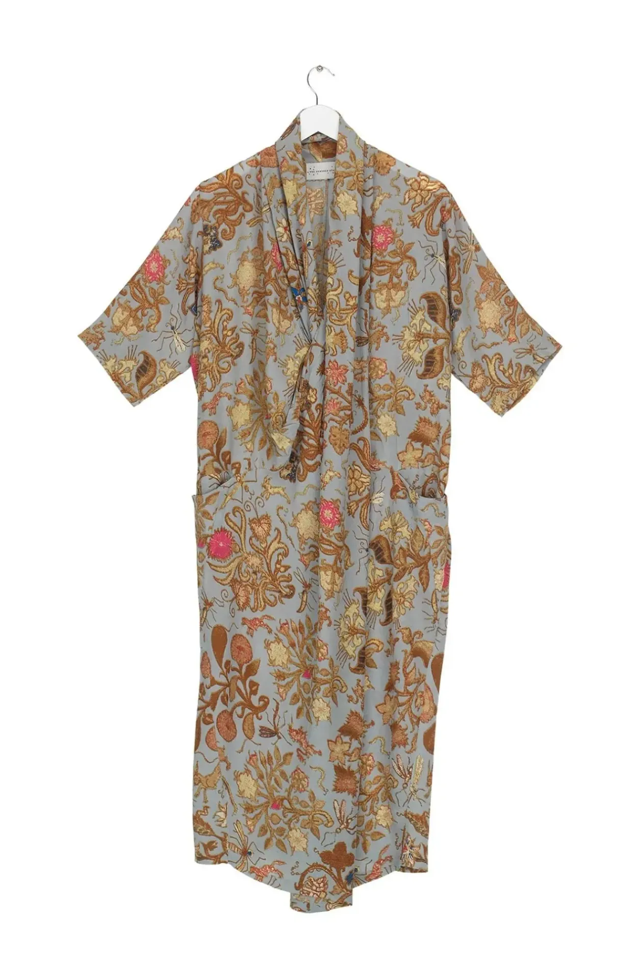New One Hundred Stars Tudor Rose Grey Rachel Dress