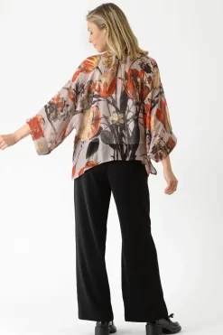 Outlet One Hundred Stars Tulip Red Kimono