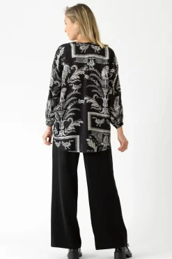 Online One Hundred Stars Vintage Damask Black Darcy Shirt